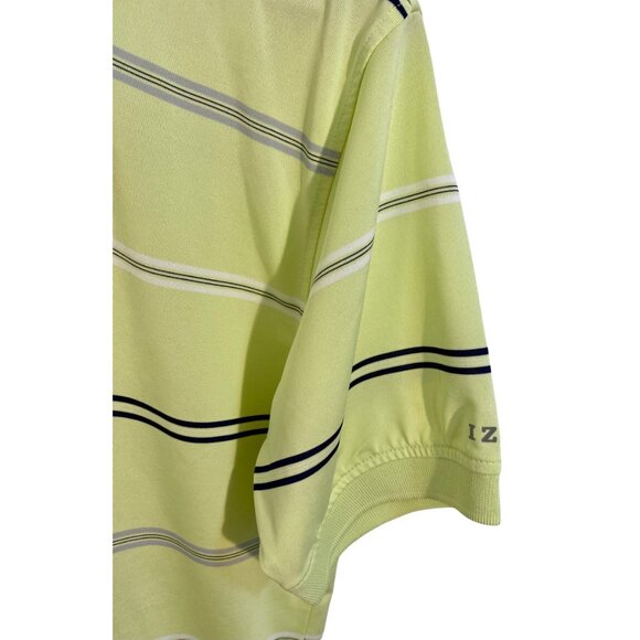 IZOD Light Green Men’s Short Sleeve Striped Golf Polo Sz. SP (X-Treme Function) - Picture 5 of 7